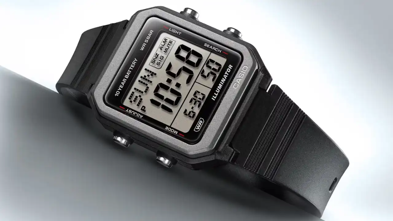 В стиле 90-х: Casio выпустила серию цифровых часов W-221H