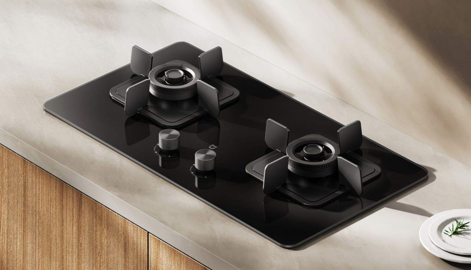Xiaomi представила двухконфорочную газовую плиту Mijia Gas Stove 3C